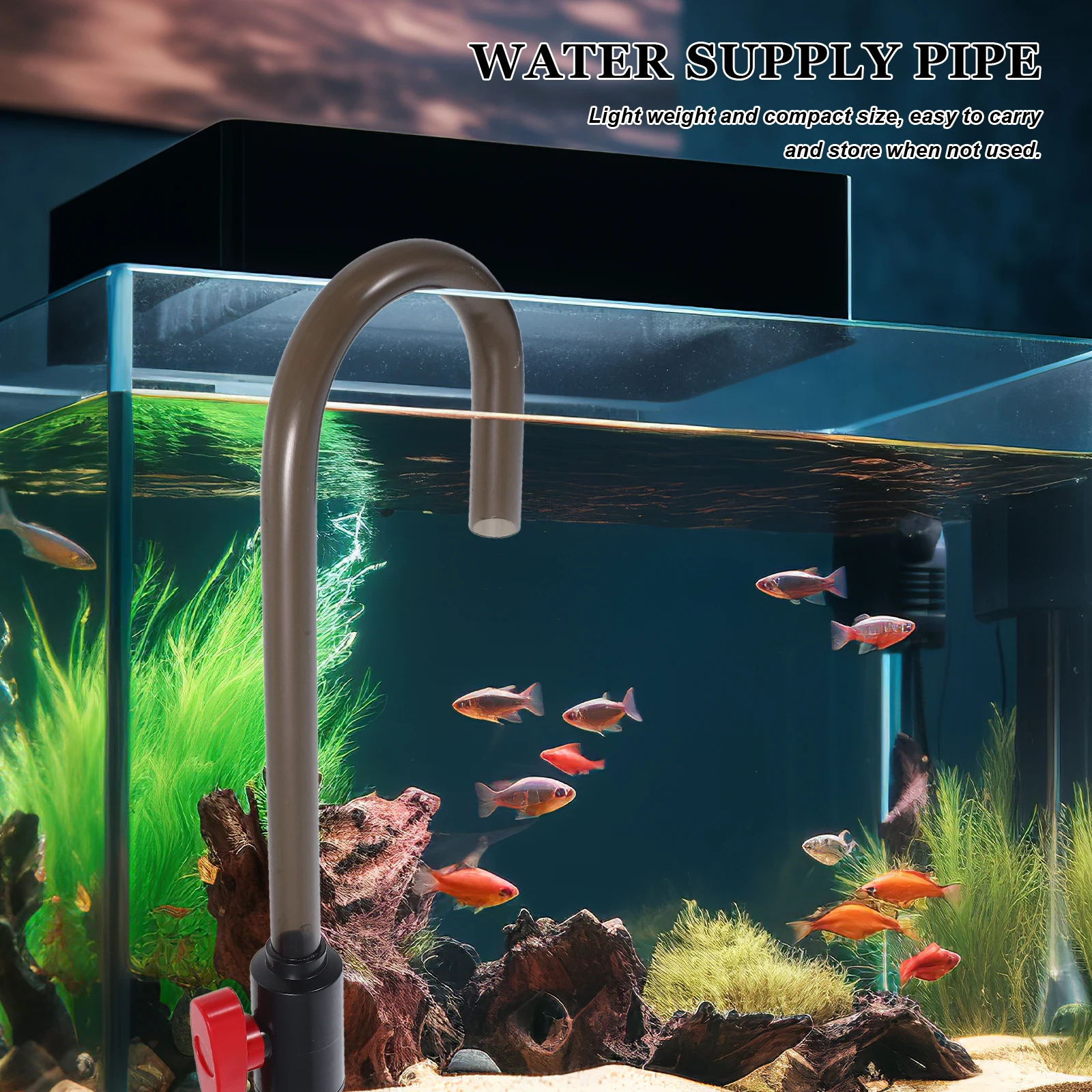 1pc Plastic Aquarium Water Changer Fish Tank Filler Hook Pump Tool For Easy Water Changing Lightweight Replacement Household
1pc Plastic Aquarium Water Changer Fish Tank Filler Hook Pump Tool For Easy Water Changing Lightweight Replacement Household