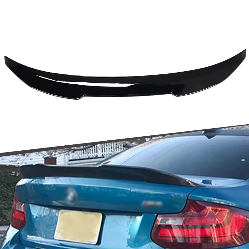 ABS Gloss Black PSM Style Car Rear Trunk Lip Tail Spoiler Wing Kit for BMW 2 Series F22 F87 2014-2019
ABS Gloss Black PSM Style Car Rear Trunk Lip Tail Spoiler Wing Kit for BMW 2 Series F22 F87 2014-2019