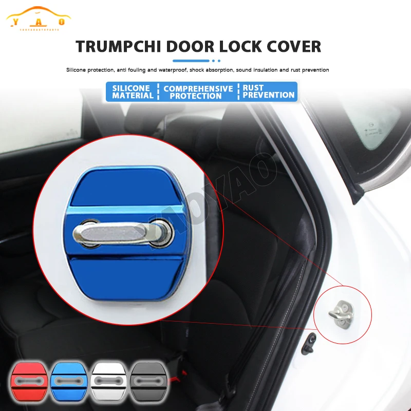 Car Door Lock Protection Cover Anti rust Stainless Steel Auto Interior Decoration Accessories For GAC Trumpchi GS5 GS6
Car Door Lock Protection Cover Anti rust Stainless Steel Auto Interior Decoration Accessories For GAC Trumpchi GS5 GS6