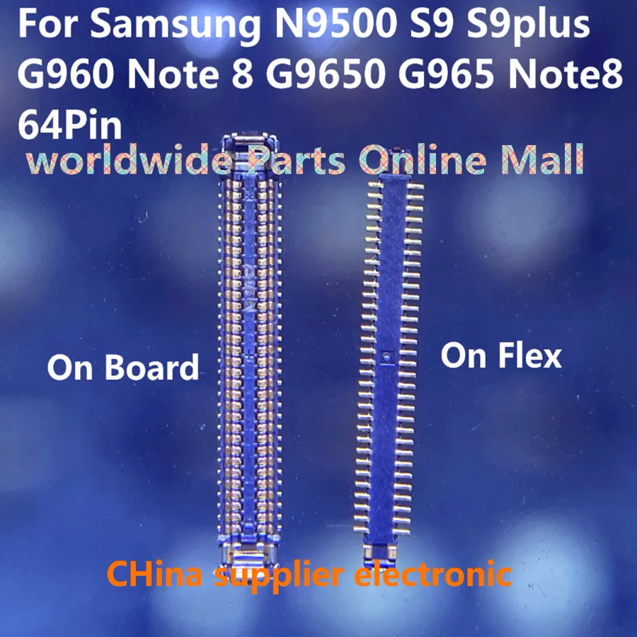 Разъем FPC для экрана дисплея 10-100 шт., для Samsung Galaxy N9500 S9 Plus S9plus G960 Note 8 G9650 G965 Note8, разъем на плате 64PIN
Разъем FPC для экрана дисплея 10-100 шт., для Samsung Galaxy N9500 S9 Plus S9plus G960 Note 8 G9650 G965 Note8, разъем на плате 64PIN
