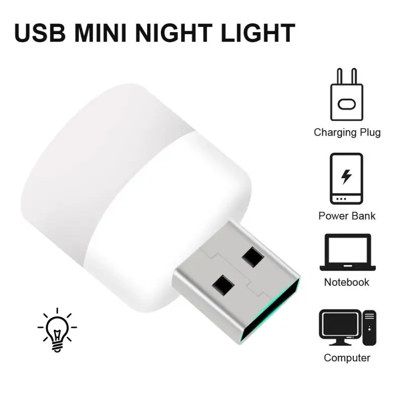 Мини-светодиодная USB-лампа для ноутбука, портативная зарядка, маленькая USB-лампа для чтения, светодиодная защита глаз, маленькая круглая искусственная ночь
Мини-светодиодная USB-лампа для ноутбука, портативная зарядка, маленькая USB-лампа для чтения, светодиодная защита глаз, маленькая круглая искусственная ночь
