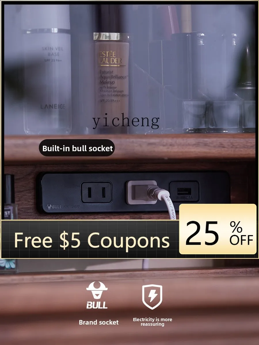 ABB Solid Wood Dressing Table Black Walnut Small Apartment Bedroom Desk Small Bedside Makeup Table
ABB Solid Wood Dressing Table Black Walnut Small Apartment Bedroom Desk Small Bedside Makeup Table