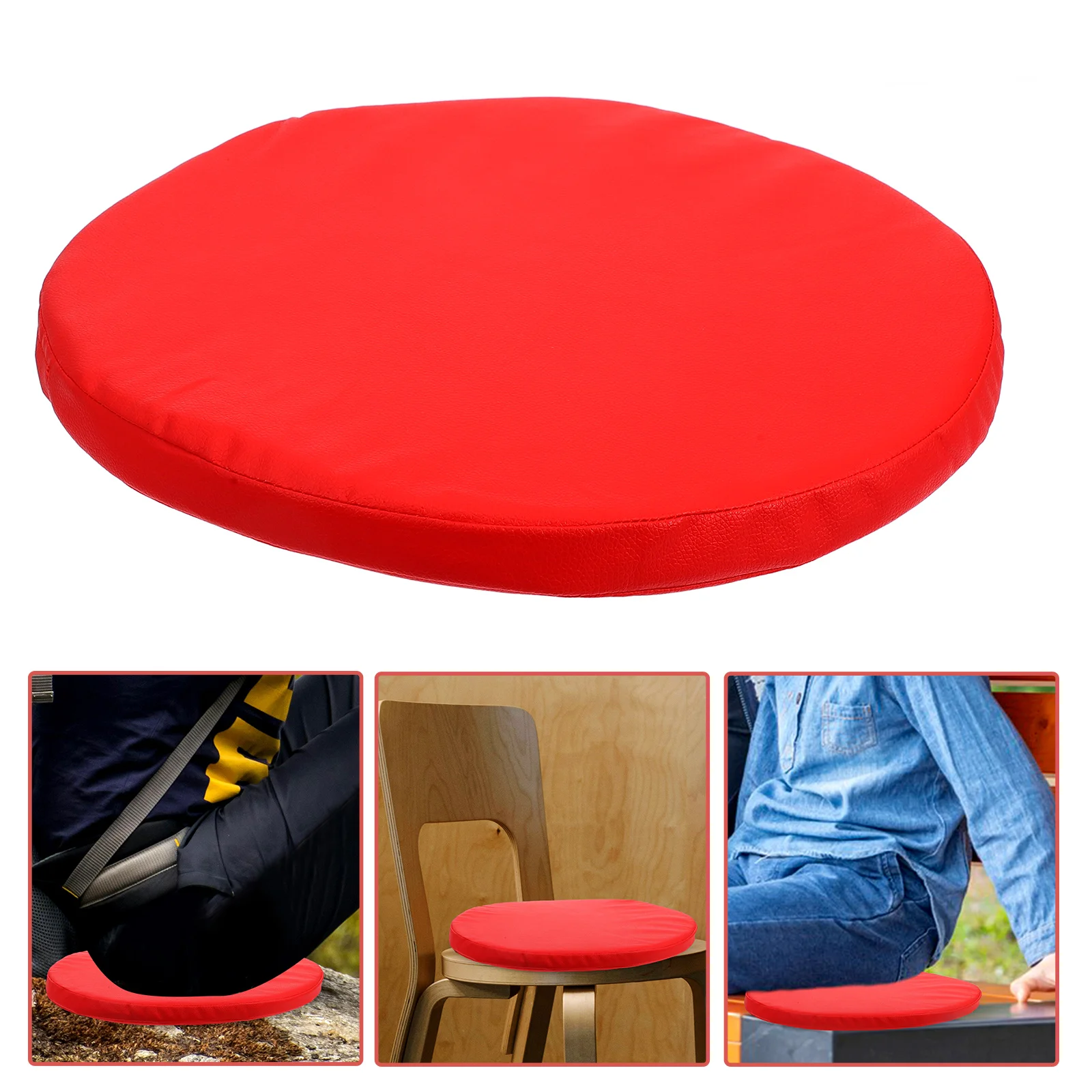 1pc Round Outdoor Seat Cushion High-Density Memory Foam Removable Cover Non-Slip Breathable Pad For Camping Patio Bistro Chairs
1pc Round Outdoor Seat Cushion High-Density Memory Foam Removable Cover Non-Slip Breathable Pad For Camping Patio Bistro Chairs