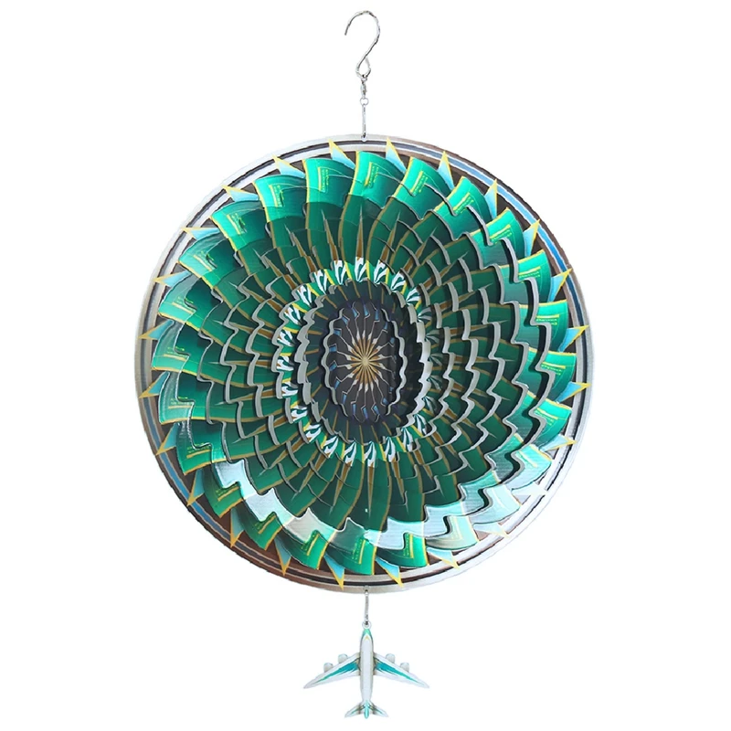 1 Piece 3D Rotating Wind Chime Color Pendant Airplane Wind Chimes Outdoor Hanging Decoration Metal
1 Piece 3D Rotating Wind Chime Color Pendant Airplane Wind Chimes Outdoor Hanging Decoration Metal