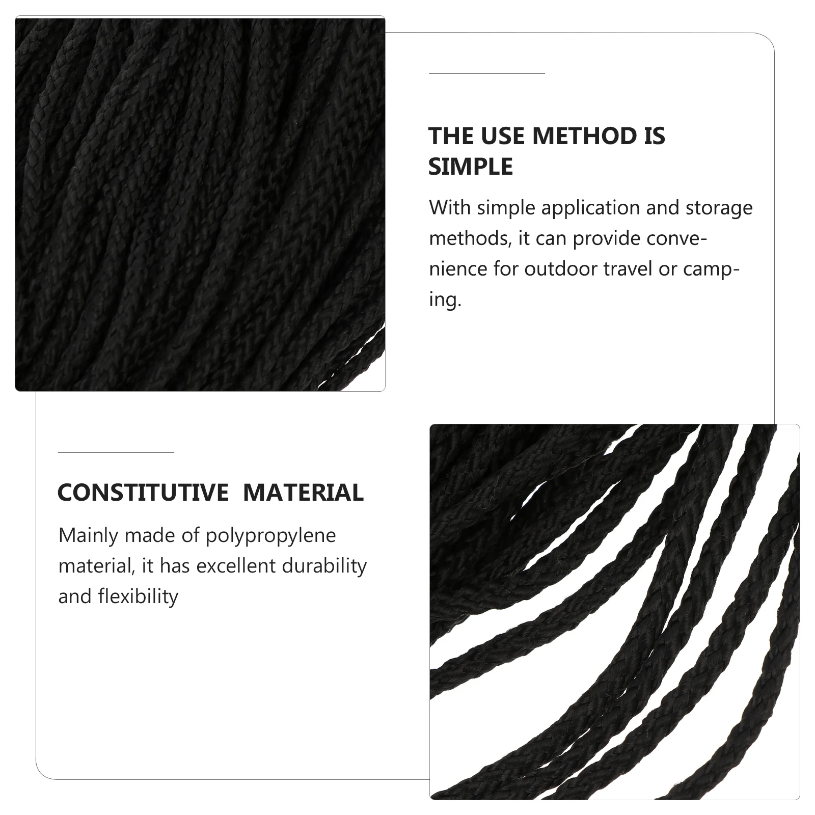 100M Durable Windproof Rope Polypropylene Outdoor Camping Tent Guyline Ropes Drawstring Skid Resistant Lashing Field Equipment
100M Durable Windproof Rope Polypropylene Outdoor Camping Tent Guyline Ropes Drawstring Skid Resistant Lashing Field Equipment