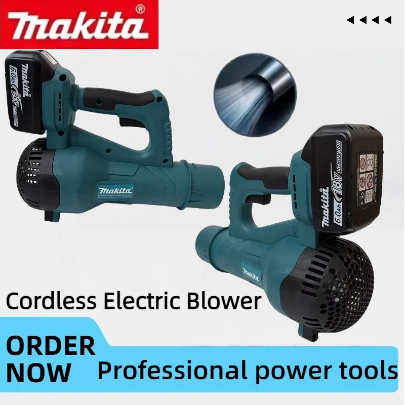 Makita High Wind Force Makita Brushless Cordless Blower 18V Lithium Jet Air Blower Garden Leaf Dust Cleaner
Makita High Wind Force Makita Brushless Cordless Blower 18V Lithium Jet Air Blower Garden Leaf Dust Cleaner