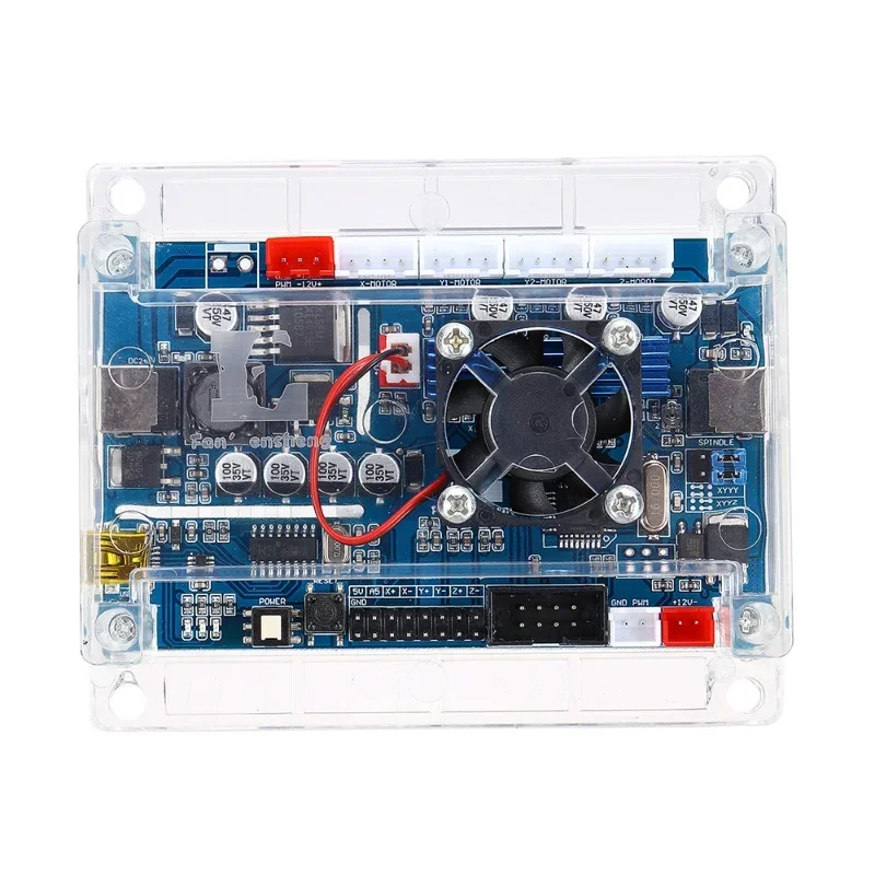 The Upgraded 3-axis Offline Controller Board Is Applicable To 2-phase 4-wire Laser Module USB CNC Engraving Machine Within 15W
The Upgraded 3-axis Offline Controller Board Is Applicable To 2-phase 4-wire Laser Module USB CNC Engraving Machine Within 15W