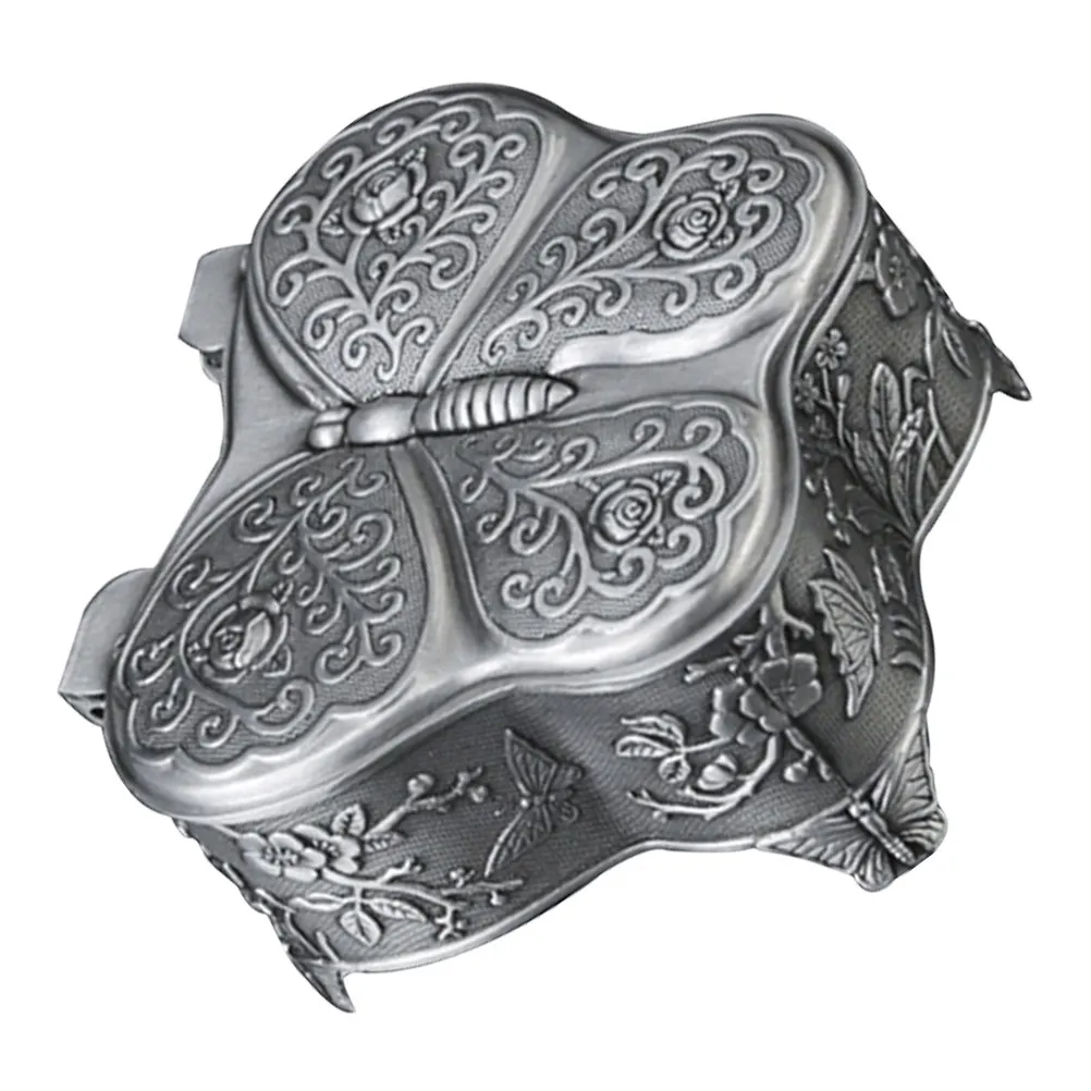 Vintage Butterfly Shaped Jewelry Box Trinket Case For Ring Earrings Necklace Storage Organizer Alloy Metal Decorative Box Home
Vintage Butterfly Shaped Jewelry Box Trinket Case For Ring Earrings Necklace Storage Organizer Alloy Metal Decorative Box Home