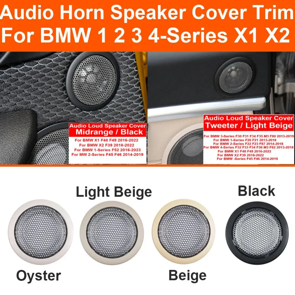 Tweeter Speaker Cover For For BMW F30 F31 F34 F35 F80 F32 F33 F36 F82 F20 F22 F23 F48 F49 Car Door Trim Interior Accessories
Tweeter Speaker Cover For For BMW F30 F31 F34 F35 F80 F32 F33 F36 F82 F20 F22 F23 F48 F49 Car Door Trim Interior Accessories