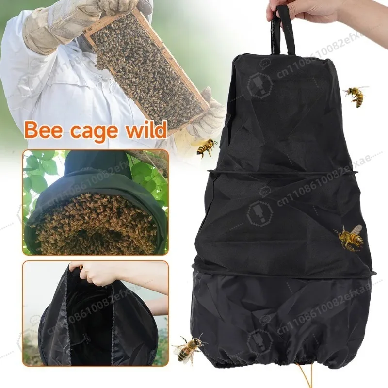 Reusable Bee Swarm Catcher Bag 3 Layers Thickened Breathable Mesh Bee Swarm Trap Cage for Beekeeping Equipment & Bee Catching
Reusable Bee Swarm Catcher Bag 3 Layers Thickened Breathable Mesh Bee Swarm Trap Cage for Beekeeping Equipment & Bee Catching
