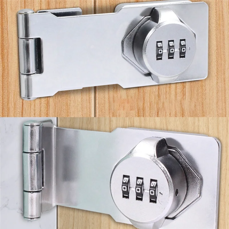 2 PCS Cabinet Door Lock Anti-Theft Password Lock Clothes Locker Double Door Buckle Push-Pull Belt Lock
2 PCS Cabinet Door Lock Anti-Theft Password Lock Clothes Locker Double Door Buckle Push-Pull Belt Lock