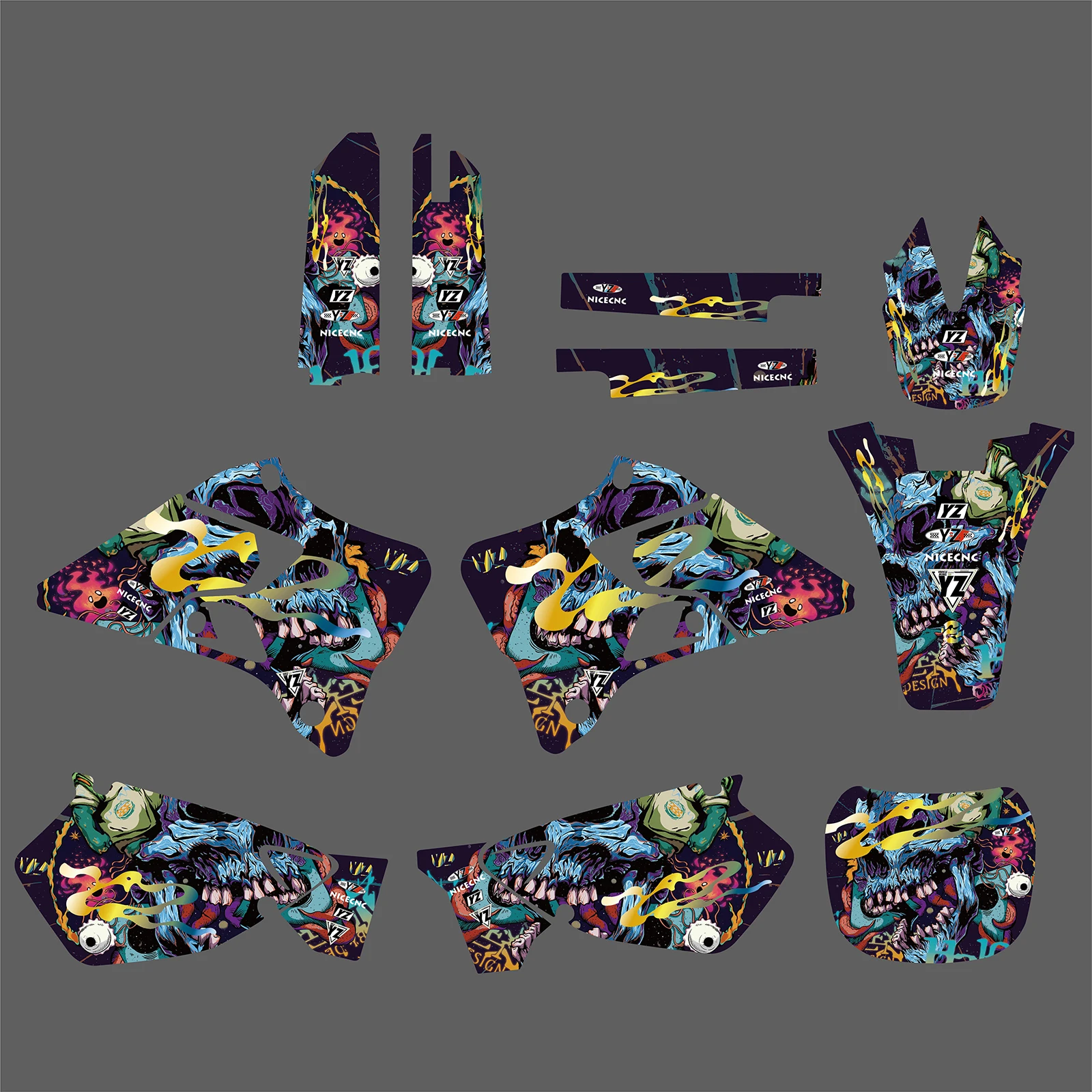NICECNC For Yamaha YZ125 YZ250 YZ 125 250 1996 1997 1998 1999 2000 2001 Motorcycle Graphics Background Decals Sticker Customize
NICECNC For Yamaha YZ125 YZ250 YZ 125 250 1996 1997 1998 1999 2000 2001 Motorcycle Graphics Background Decals Sticker Customize