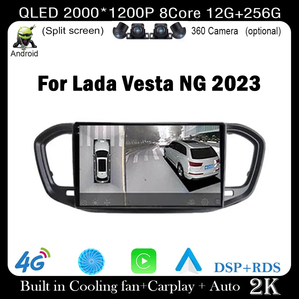 9 Inch DSP Android 14 For Lada Vesta NG 2023 Car Radio Multimedia Video Player GPS Navigation Carplay Wifi BT 4G Lte Head Unit
9 Inch DSP Android 14 For Lada Vesta NG 2023 Car Radio Multimedia Video Player GPS Navigation Carplay Wifi BT 4G Lte Head Unit