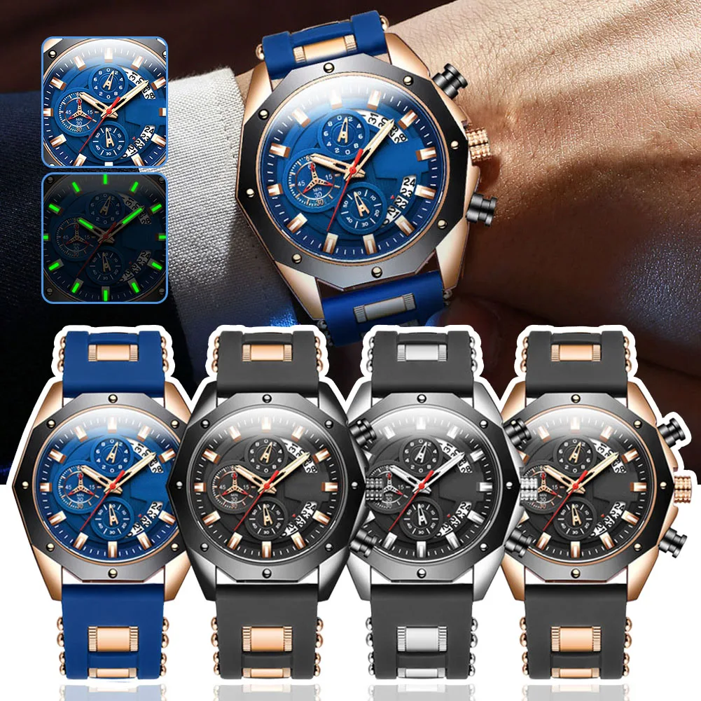 Men's Quartz-Watch Waterproof Fashion Sport Fashionable & Sportys Design Suits Any Occasion. Sports & Fitness
Men's Quartz-Watch Waterproof Fashion Sport Fashionable & Sportys Design Suits Any Occasion. Sports & Fitness