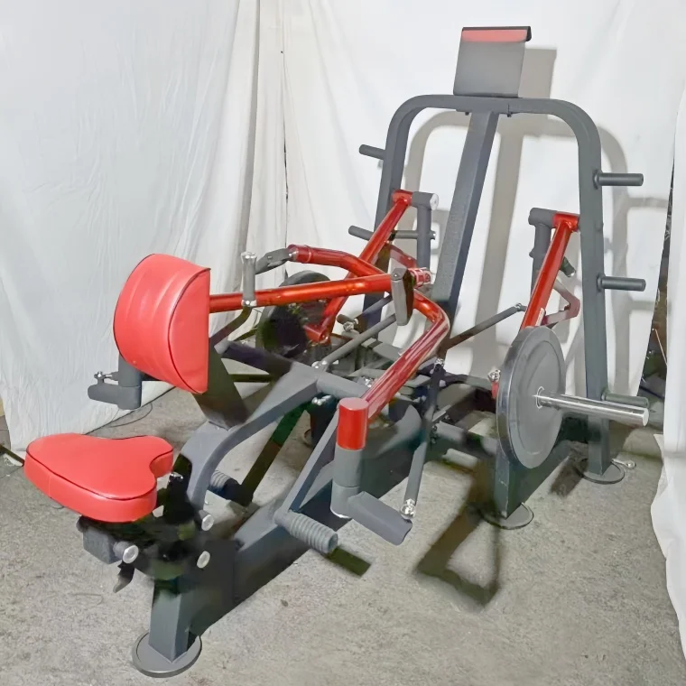 Коммерческий тренажер для фитнеса: линейный гребной тренажер с нагрузкой от дисков для тренировки спины в спортзале и бодибилдинге
Коммерческий тренажер для фитнеса: линейный гребной тренажер с нагрузкой от дисков для тренировки спины в спортзале и бодибилдинге