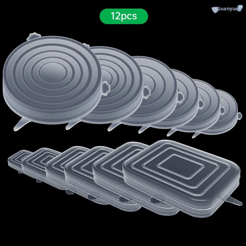 Universal Silicone Cover round Rectangle -Keeping Bowl Lid Leftovers Refrigerator Plastic Wrap Mat Kitchen Accessories
Universal Silicone Cover round Rectangle -Keeping Bowl Lid Leftovers Refrigerator Plastic Wrap Mat Kitchen Accessories