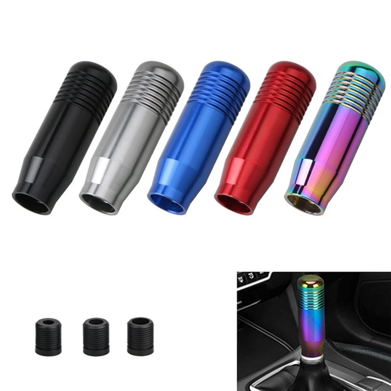 Stylish Universal Car Aluminum Manual Gear Shift Knob Stick Manual Transmission Gearstick Lever Shifter Knob GearHead Knob 8.5CM
Stylish Universal Car Aluminum Manual Gear Shift Knob Stick Manual Transmission Gearstick Lever Shifter Knob GearHead Knob 8.5CM