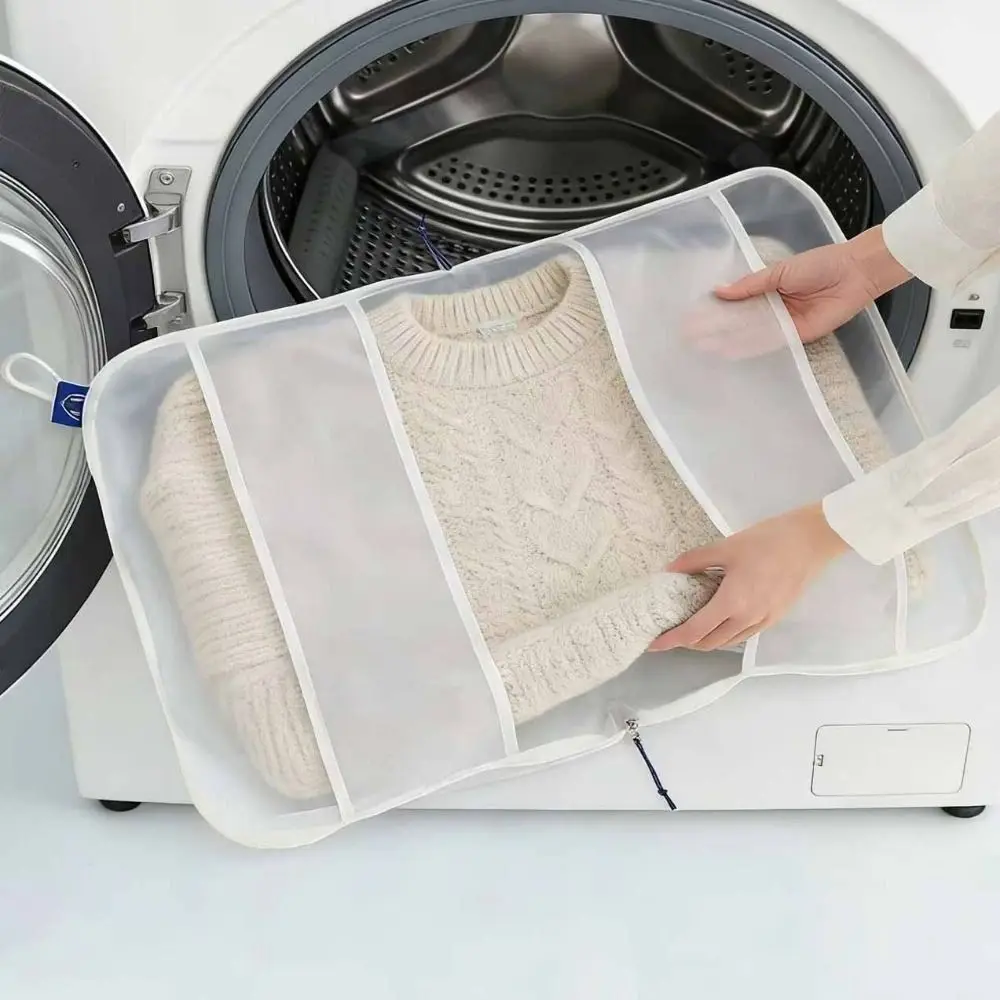 Fine Mesh Mesh Sweater Washing Bag Double Fixed Belt Reusable Clothing Organizer Bag Anti-Deformation Zipper Closure
Fine Mesh Mesh Sweater Washing Bag Double Fixed Belt Reusable Clothing Organizer Bag Anti-Deformation Zipper Closure