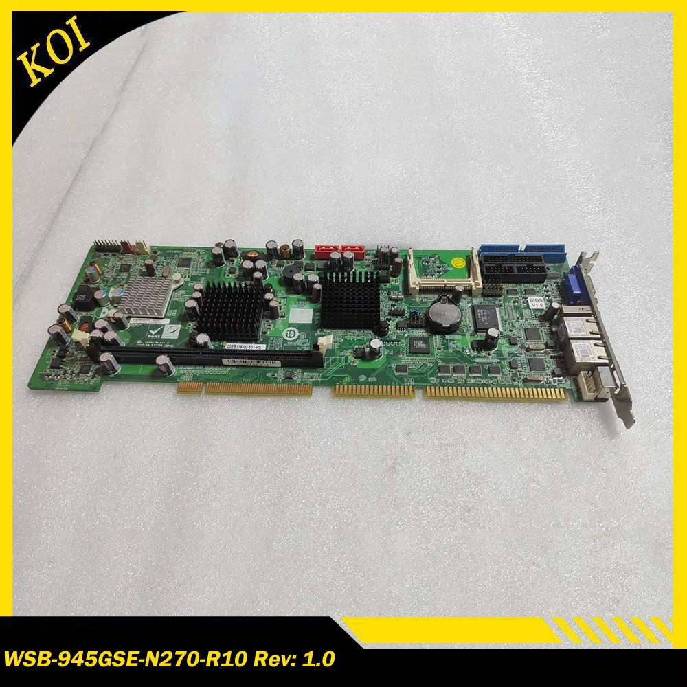 WSB-945GSE-N270-R10 Rev: 1.0 Dual Network Port Industrial Control Board
WSB-945GSE-N270-R10 Rev: 1.0 Dual Network Port Industrial Control Board