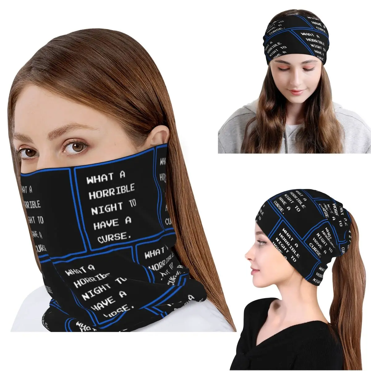What A Horrible Night To Have A Curse Castlevania Game Bandana Neck Gaiter Face Scarf Warm Balaclava Beanies Hat Unisex Washable
What A Horrible Night To Have A Curse Castlevania Game Bandana Neck Gaiter Face Scarf Warm Balaclava Beanies Hat Unisex Washable