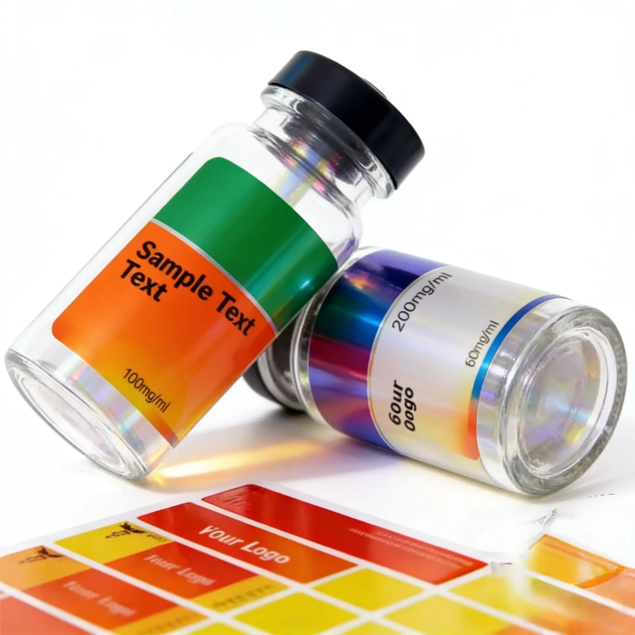Custom Versatile Vinyl Stickers 3ml 5ml 10ml for Dietary Supplement & Nutrition Product Packaging
Custom Versatile Vinyl Stickers 3ml 5ml 10ml for Dietary Supplement & Nutrition Product Packaging