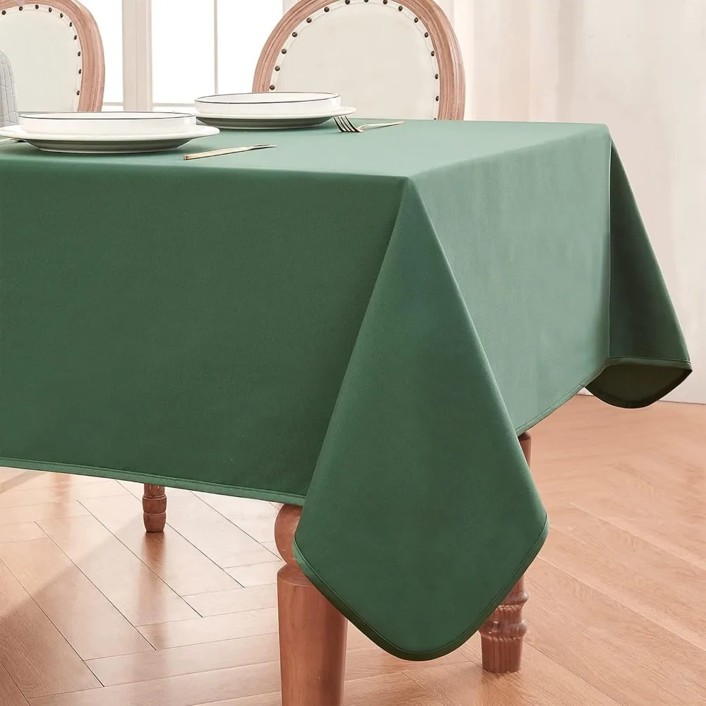 Waterproof Reversible Rectangle Tablecloth Linen Satin Double Sided for Dining Kitchen Cafe Party Outdoor Hunter Green 57x118
Waterproof Reversible Rectangle Tablecloth Linen Satin Double Sided for Dining Kitchen Cafe Party Outdoor Hunter Green 57x118