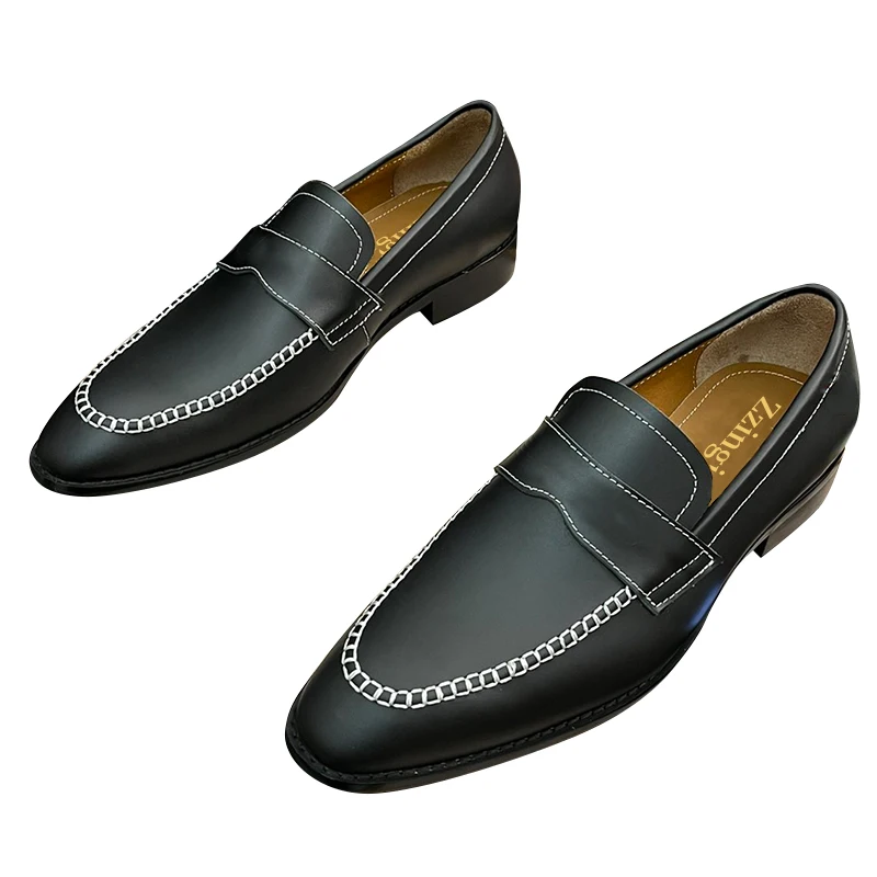 zzingia formal men's shoes spring soft soled soft leather leather business men's casual leather shoes black shoes men
zzingia formal men's shoes spring soft soled soft leather leather business men's casual leather shoes black shoes men
