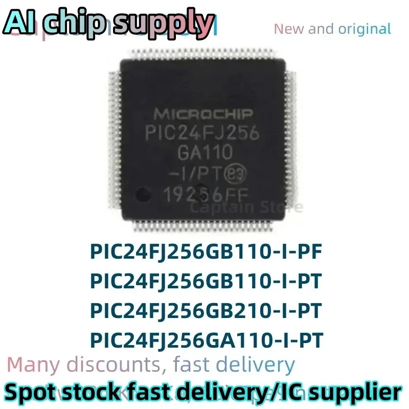 5PCS PIC24FJ256GB110-I/PT PIC24FJ256GB210-I/PT TQFP100 PIC24FJ256GA110-I/PT PIC24FJ256GB110-I/PF
5PCS PIC24FJ256GB110-I/PT PIC24FJ256GB210-I/PT TQFP100 PIC24FJ256GA110-I/PT PIC24FJ256GB110-I/PF