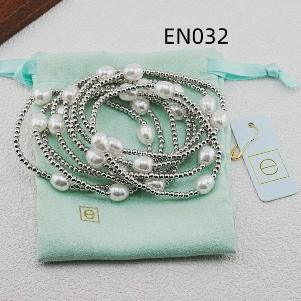 YEEVAA Everyday Bead&Pearl Stack of 9 Bracelets, Fashion Jewelry Gift for Women Daily Layering-Silver Color
YEEVAA Everyday Bead&Pearl Stack of 9 Bracelets, Fashion Jewelry Gift for Women Daily Layering-Silver Color