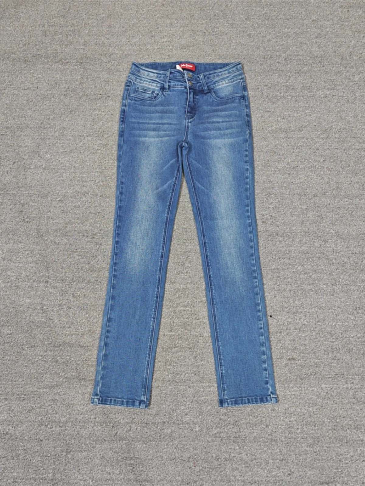 Облегающая джинсовая ткань с высокой талией и царапинами, удобные утягивающие женские длинные брюки большого размера, хлопковая эластичная джинсовая ткань 
Облегающая джинсовая ткань с высокой талией и царапинами, удобные утягивающие женские длинные брюки большого размера, хлопковая эластичная джинсовая ткань