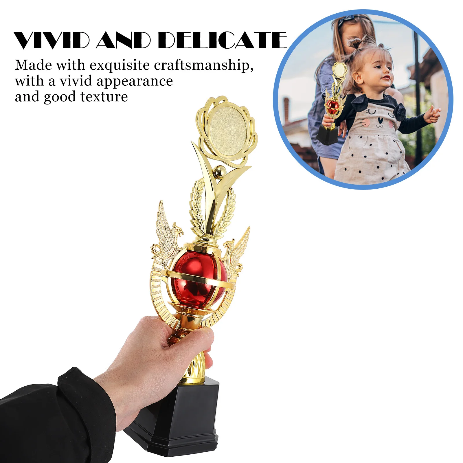 1Pcs Children Award Trophy Lightweight Plastic Reward Prize for Kids Competition Party Classroom Rewarding Reward Trophy
1Pcs Children Award Trophy Lightweight Plastic Reward Prize for Kids Competition Party Classroom Rewarding Reward Trophy