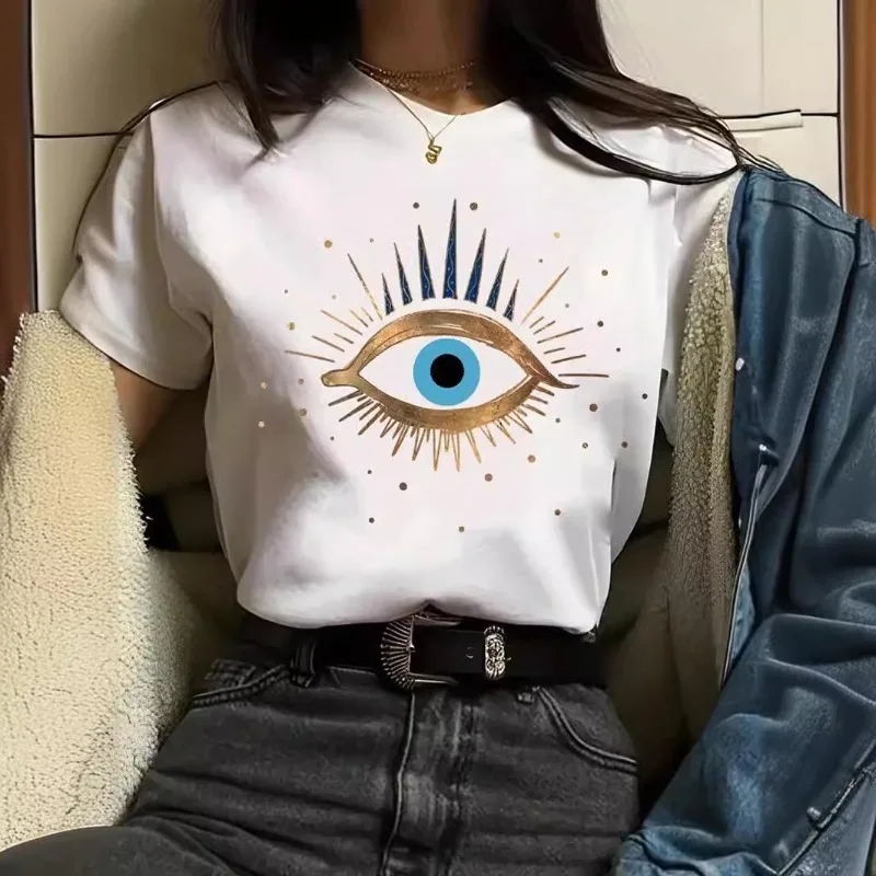 Totem Print Loose Large Size Summer Women's Cross Sunflower Print Casual Slim Fit Short Sleeved Round Neck Short Mini Dress 2025
Totem Print Loose Large Size Summer Women's Cross Sunflower Print Casual Slim Fit Short Sleeved Round Neck Short Mini Dress 2025