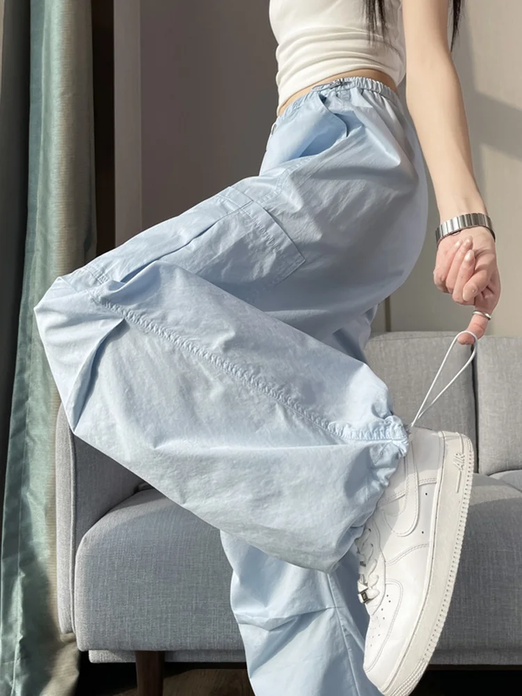 Ice Silk Quick Dry Work Pants Women Summer Thin High Waist Drape Casual Wide Leg Straight Loose Trousers Sports Pants
Ice Silk Quick Dry Work Pants Women Summer Thin High Waist Drape Casual Wide Leg Straight Loose Trousers Sports Pants