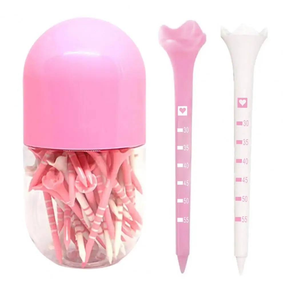 50Pcs Plastic Golf Tee With Vibrant Color Durable Golf Ball Holder Plastic Practice Tees Golf Training Portable Tees Accessories
50Pcs Plastic Golf Tee With Vibrant Color Durable Golf Ball Holder Plastic Practice Tees Golf Training Portable Tees Accessories