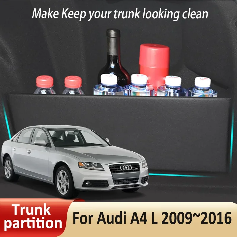 Car Organizer Trunk Side Partition For Audi A4 L 2009~2016 2010 B8 Auto Parts Interior Organize Trunk Accessories Storage Tools
Car Organizer Trunk Side Partition For Audi A4 L 2009~2016 2010 B8 Auto Parts Interior Organize Trunk Accessories Storage Tools
