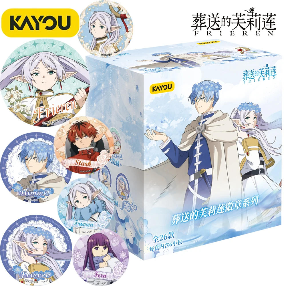 Original Kayou Frieren: Beyond Journey's End Tinplate Badge Anime Characters Cute Backpack Pendant Collection Cosplay Decor Gift
Original Kayou Frieren: Beyond Journey's End Tinplate Badge Anime Characters Cute Backpack Pendant Collection Cosplay Decor Gift