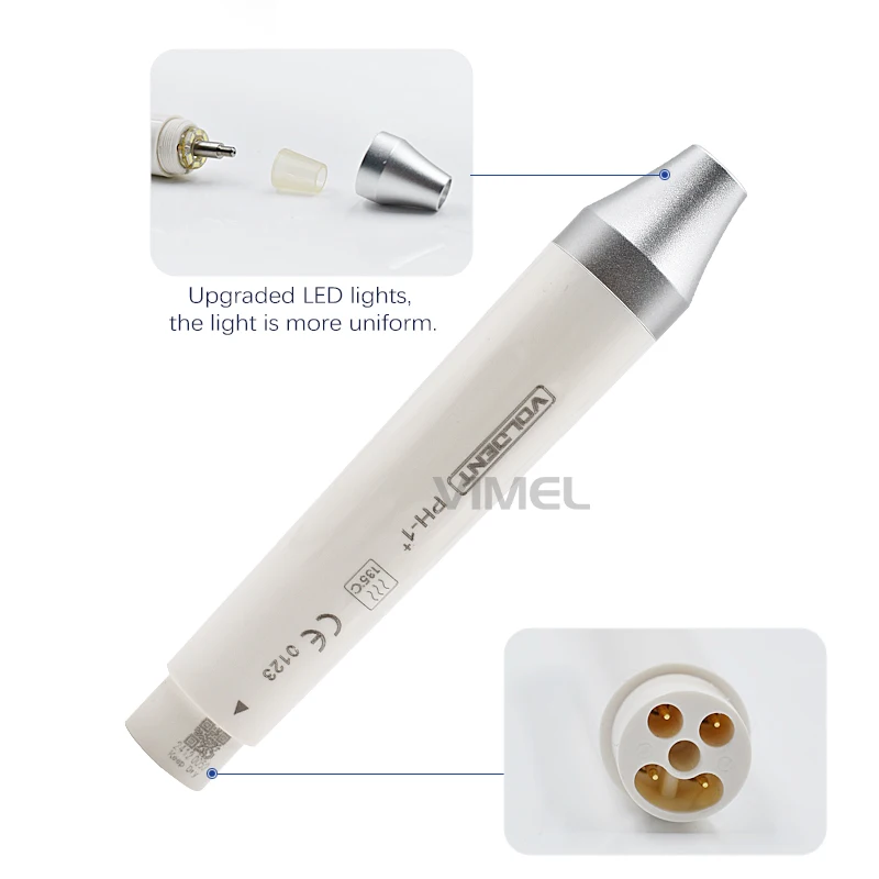 Best LED ULTrASONIC Scalers Handpiece COMPATIBLE WOOD-*PECKER EMS and MAX Piezo
Best LED ULTrASONIC Scalers Handpiece COMPATIBLE WOOD-*PECKER EMS and MAX Piezo