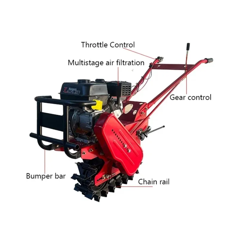 Cultivator For Sale With Safe Operation Track Micro Tiller Mini Tiller Easy Maintenance Tillage Machine
Cultivator For Sale With Safe Operation Track Micro Tiller Mini Tiller Easy Maintenance Tillage Machine