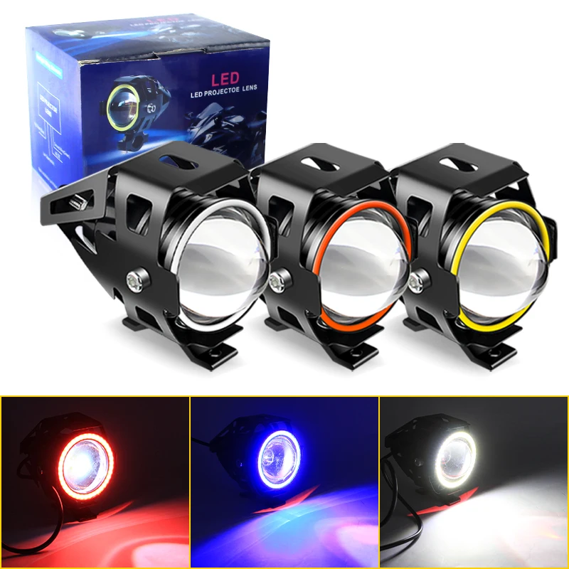 2PCS LED Universal Motorcycles Headlight White Red Fog Light UTV Truck ATV Car for Aprilia RS660/RSV4 1100/Factory/Tuareg 660
2PCS LED Universal Motorcycles Headlight White Red Fog Light UTV Truck ATV Car for Aprilia RS660/RSV4 1100/Factory/Tuareg 660