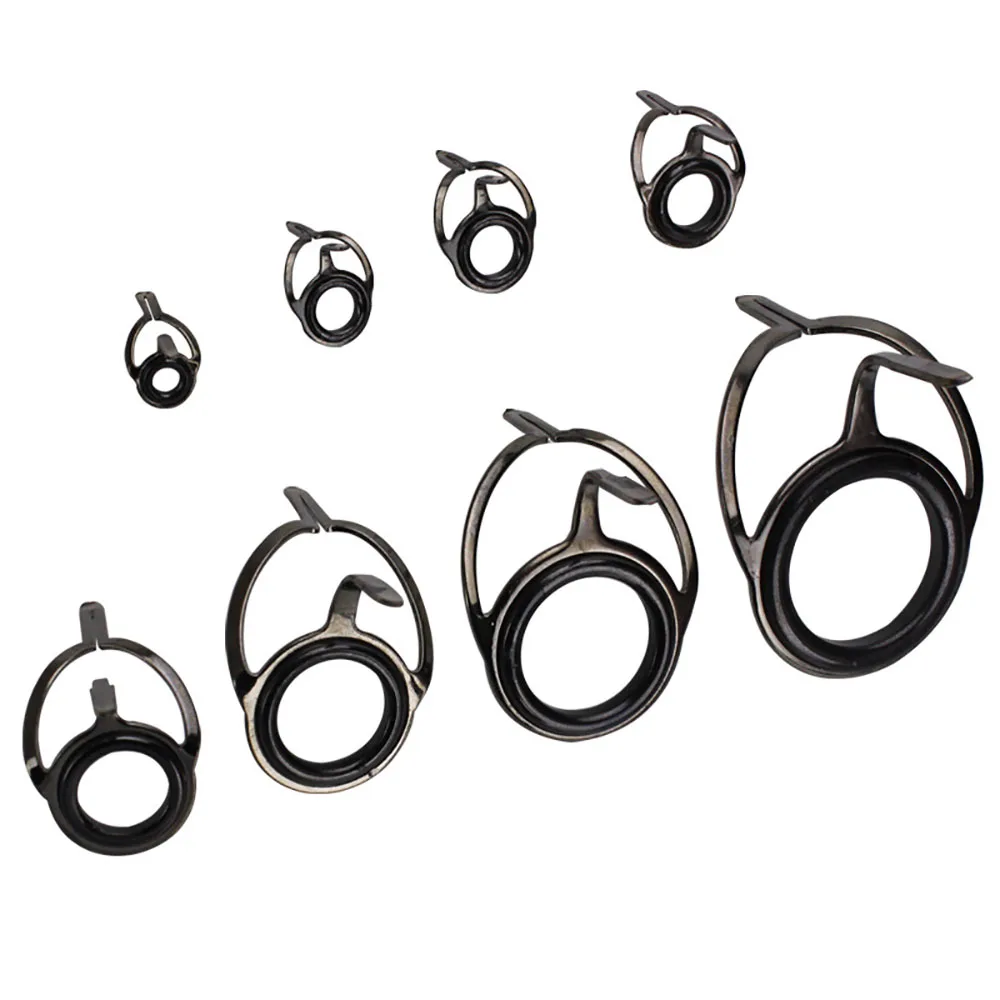 8Pcs Fishing Rod Guides Ring Repair Kit Ceramic Ring Spinning Casting Pole Eyes Rebuilding Replacement Kit Fishing Accessories
8Pcs Fishing Rod Guides Ring Repair Kit Ceramic Ring Spinning Casting Pole Eyes Rebuilding Replacement Kit Fishing Accessories