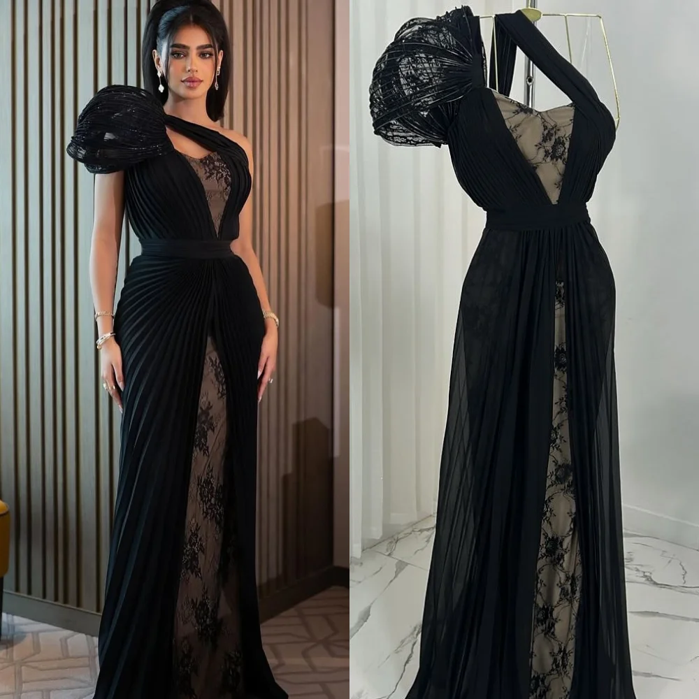Customized Chiffon Pattern Pleat One-shoulder A-line Long Dresses Bespoke Occasion Classic Elegant High Quality
Customized Chiffon Pattern Pleat One-shoulder A-line Long Dresses Bespoke Occasion Classic Elegant High Quality