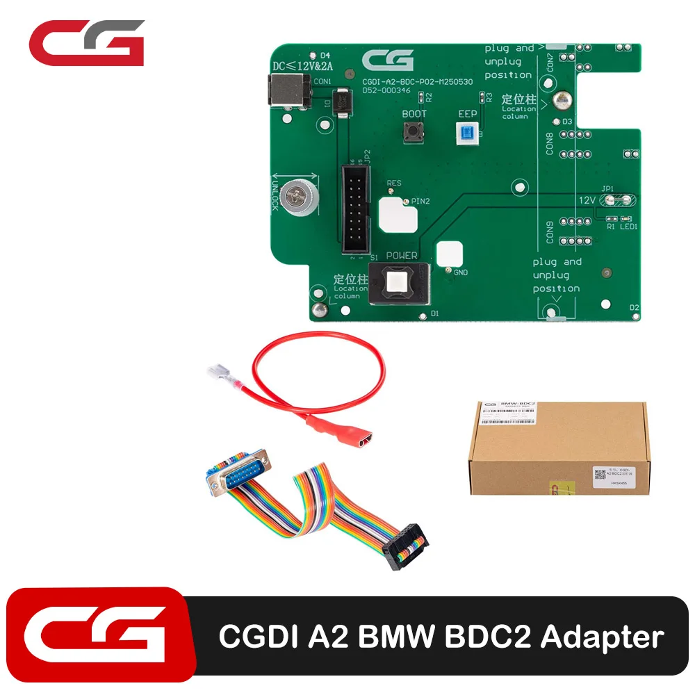 Новый адаптер CGDI A2 для BMW BDC2 2025 года, установка без пайки, неразрушающий ремонт
Новый адаптер CGDI A2 для BMW BDC2 2025 года, установка без пайки, неразрушающий ремонт