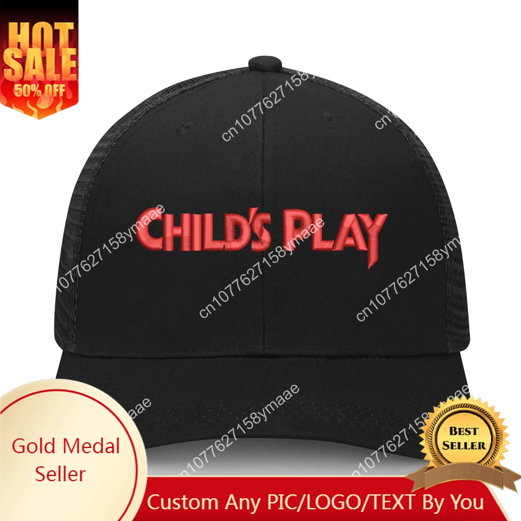 Horror Movie Childs Play Chucky Embroidery Hat Mens Womens Sports Baseball Hat Breathable Summer Headwear Custom Made Caps Logo
Horror Movie Childs Play Chucky Embroidery Hat Mens Womens Sports Baseball Hat Breathable Summer Headwear Custom Made Caps Logo