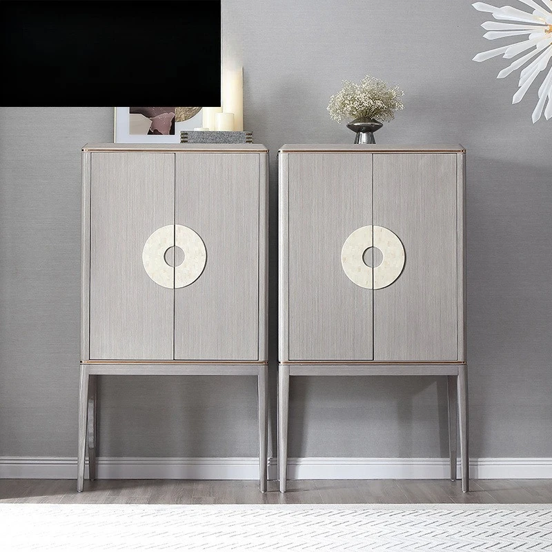 Birch decorative cabinet modern simple living room tall storage cabinet
Birch decorative cabinet modern simple living room tall storage cabinet