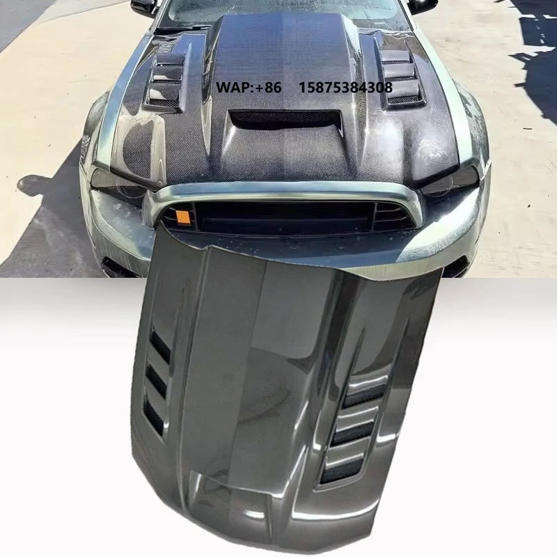 Carbon Fiber Front Bonnet Hood for Mustang 2010-2014 Model 2010 2011 2012 Mustang Carbon Fiber Vented Hood
Carbon Fiber Front Bonnet Hood for Mustang 2010-2014 Model 2010 2011 2012 Mustang Carbon Fiber Vented Hood