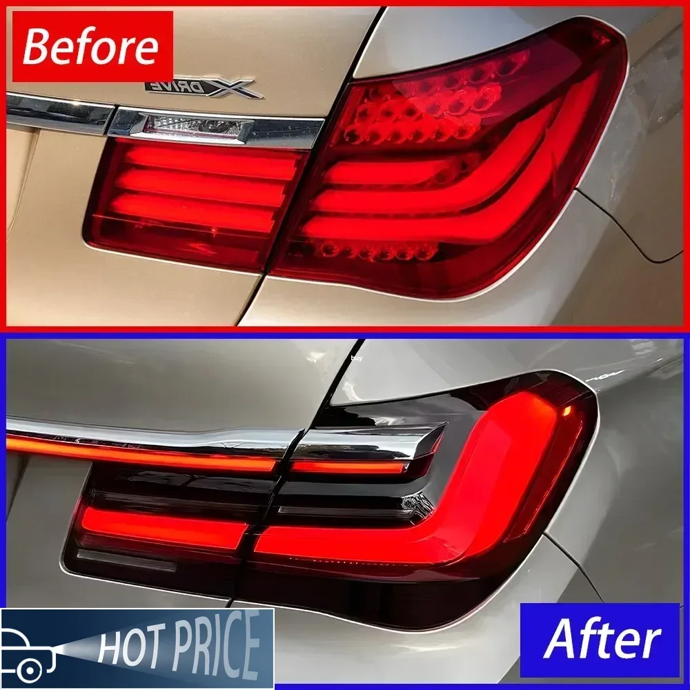 For BMW 7 Series F02 730Li 740Li 750Li 2009-2015 Car Taillights Assembly Upgrade BMW G12 LED Through Taillights Tool Accessories
For BMW 7 Series F02 730Li 740Li 750Li 2009-2015 Car Taillights Assembly Upgrade BMW G12 LED Through Taillights Tool Accessories