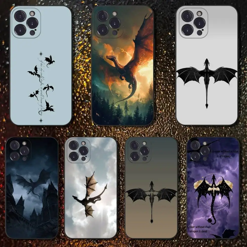 Fourth Wing Dragon Phone Case For iPhone 16,15,14,13,12,11 Plus,Pro Max,XS,X,XR,SE,Mini,8,7,Soft Silicone Black Cover
Fourth Wing Dragon Phone Case For iPhone 16,15,14,13,12,11 Plus,Pro Max,XS,X,XR,SE,Mini,8,7,Soft Silicone Black Cover