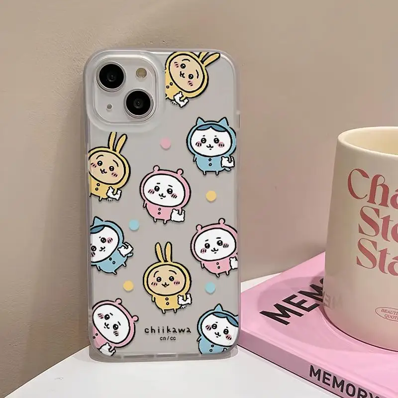 Модный чехол Chikawa серии аниме для телефона подходит для Iphone 15 14 13 12 Promax Hachiware Usagi защитный чехол для телефона подарок игрушка
Модный чехол Chikawa серии аниме для телефона подходит для Iphone 15 14 13 12 Promax Hachiware Usagi защитный чехол для телефона подарок игрушка