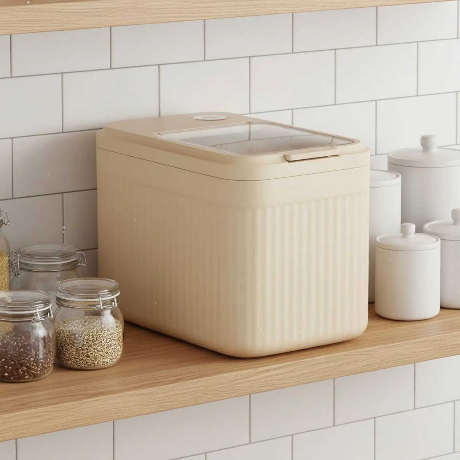Feline Food Storage Container Keep Crisp Airtight Dog Food Container Airtight Pet Treat Bin Transparent Grain Storage Barrel
Feline Food Storage Container Keep Crisp Airtight Dog Food Container Airtight Pet Treat Bin Transparent Grain Storage Barrel