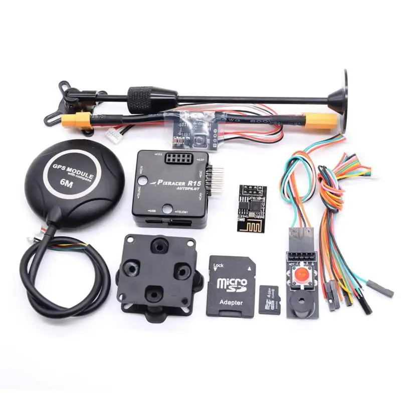 Pixracer R15 Autopilot xracer PX4 Pixhawk Flight Controller +6M GPS Set RC Quadcopter Ardupilot
Pixracer R15 Autopilot xracer PX4 Pixhawk Flight Controller +6M GPS Set RC Quadcopter Ardupilot